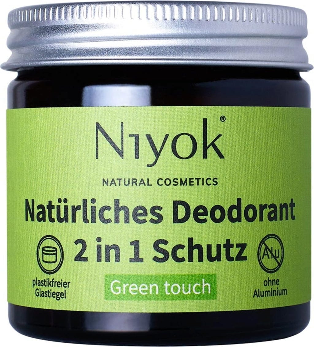Niyok  2in1 Deo & Antitranspirant Green Touch, 40 ml