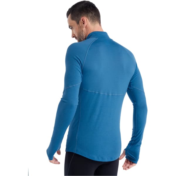 T-shirt randonnée ICEBREAKER M 150 ZONE LS HALF ZIP AZUL/HAZE