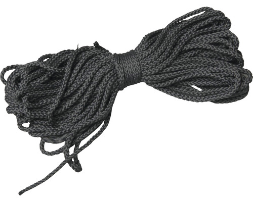 Konsta HDPE bevestigingskoord, 12 m, grijs
