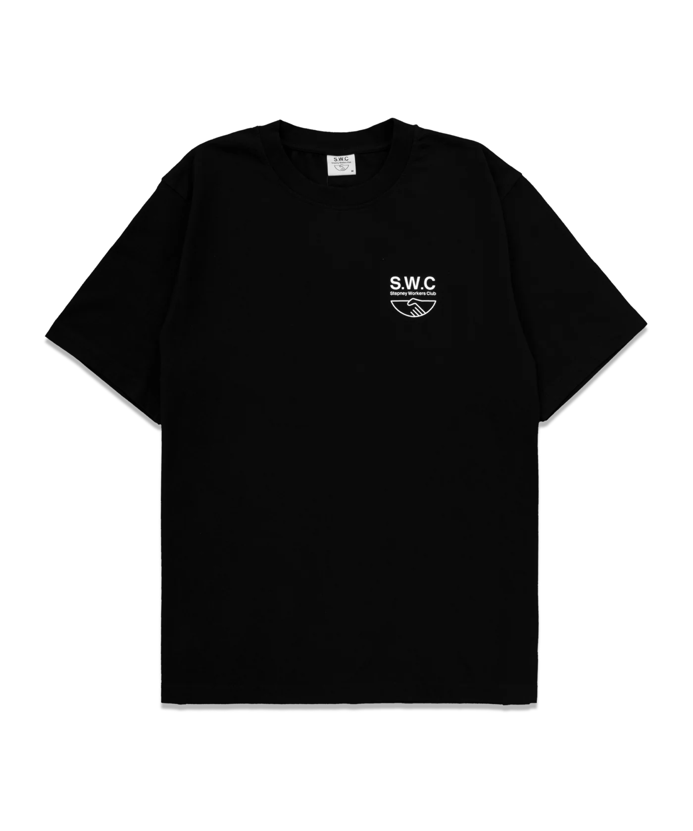 Stepney Handshake T-Shirt Schwarz