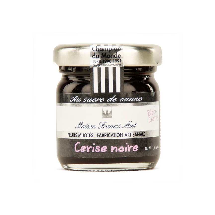 Confiture de cerise noire - Francis Miot