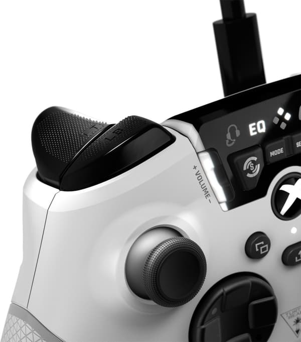 Turtle Beach Recon-kontroller, hvit, Xbox Series S/X / Xbox One / PC