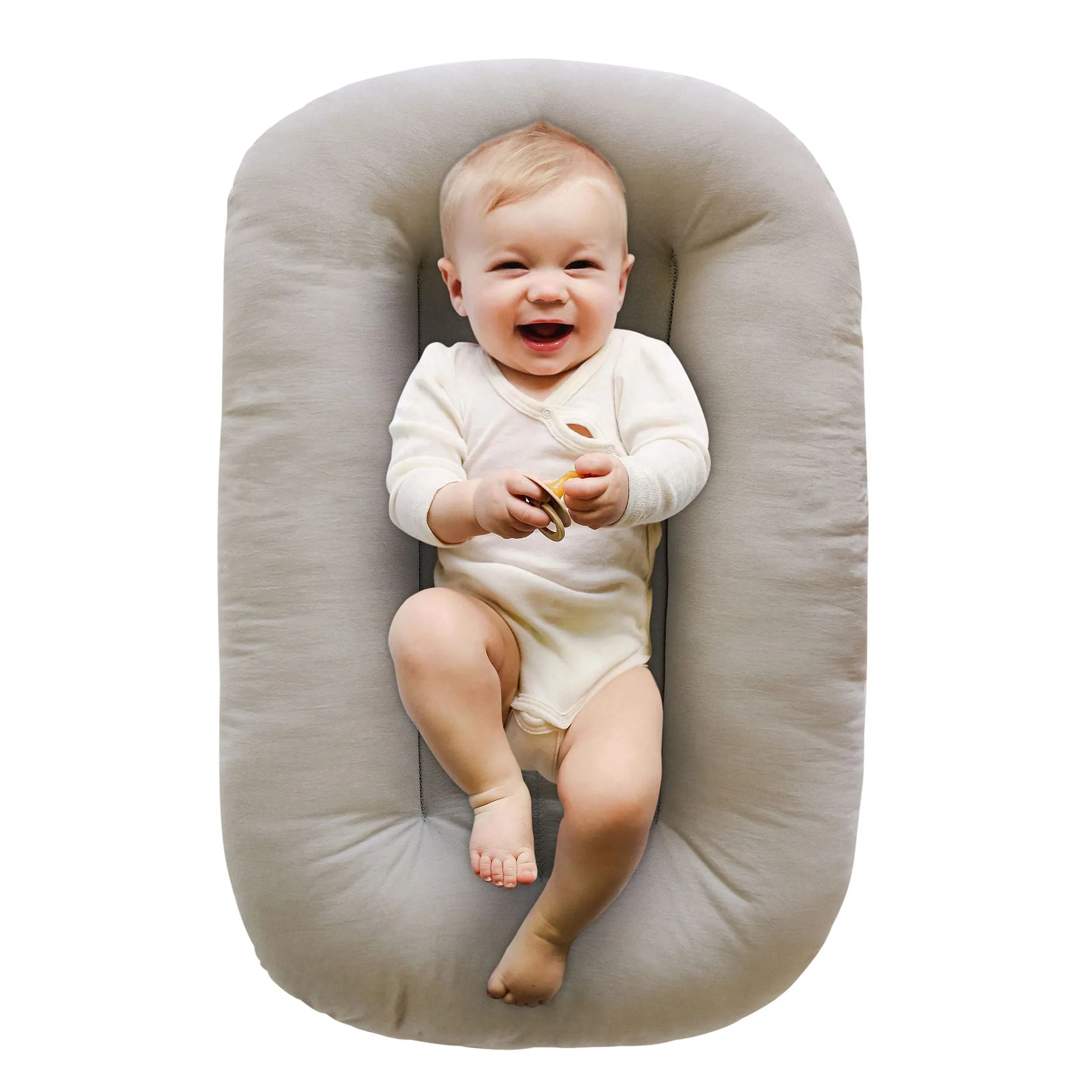 Snuggle me Coussin Organique Bare - Birch