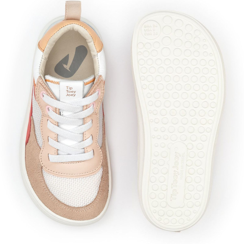 Tip Toey Joey Tip Toey Joey Kidos Sneakers Step White Coral Matte Wan Blue