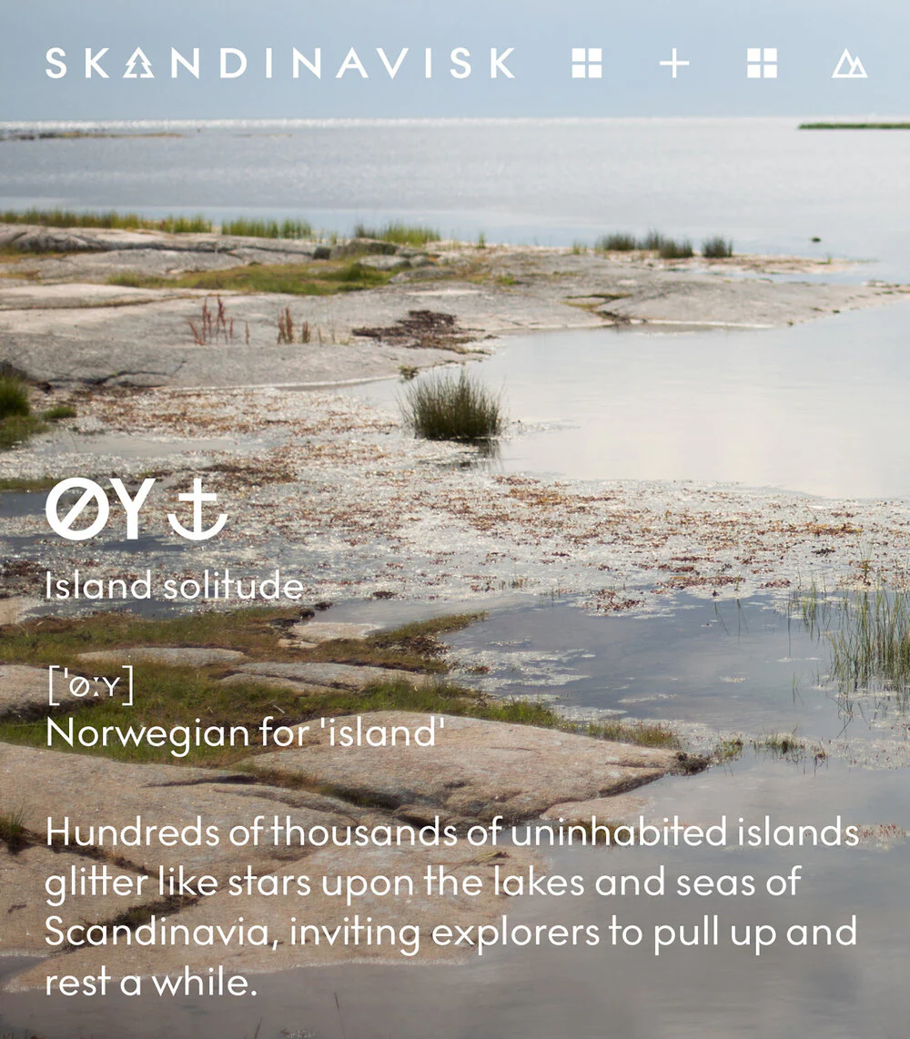 Skandinavisk  Øy duftlys, 65g. - Powder Blue