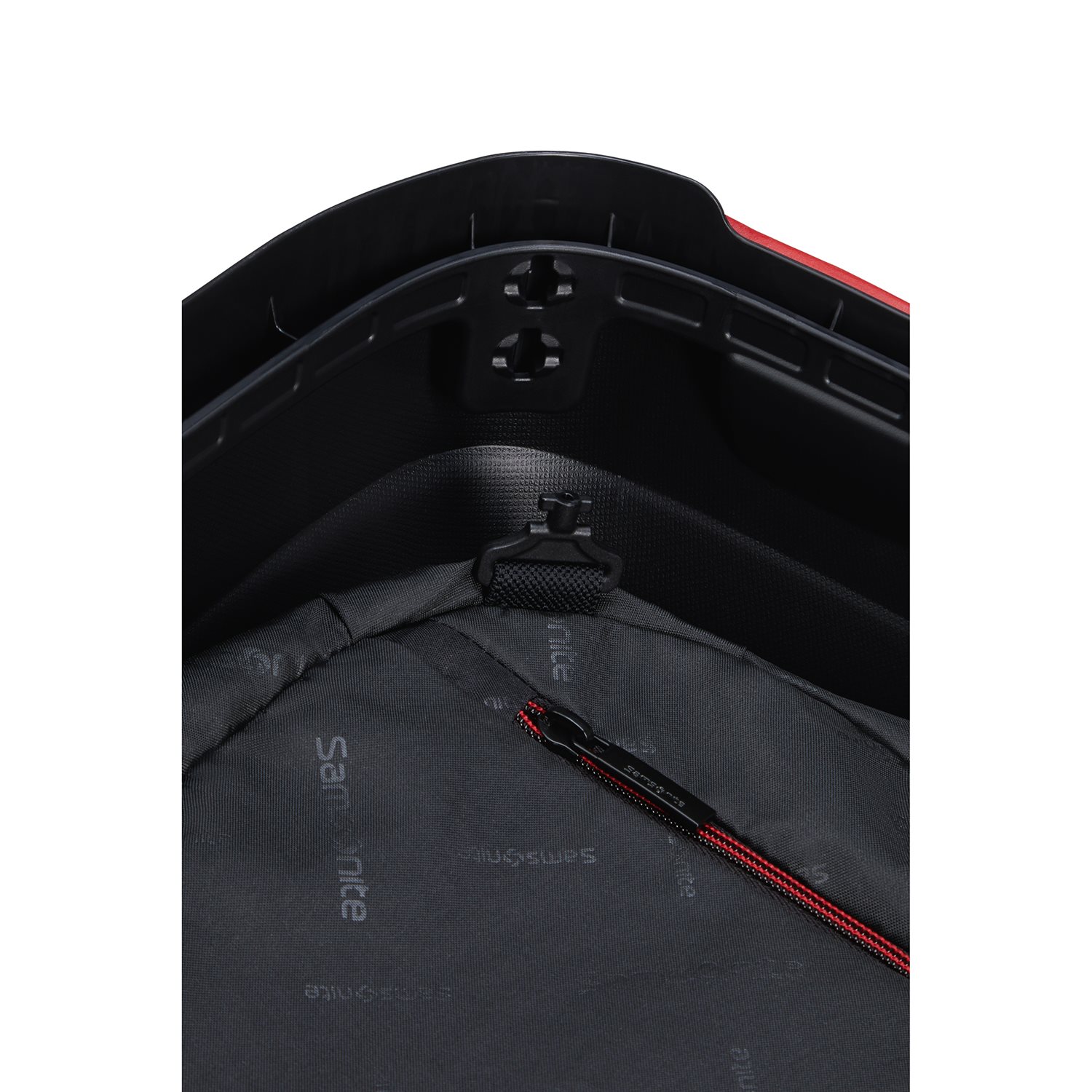 Samsonite Essens Spinner 55 charcoal/red