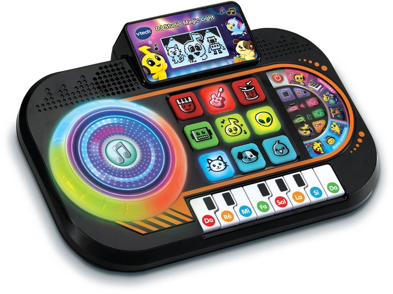 Vtech DJ Studio Magic light Französisch DJ-Pult mit LCD-Display und vielen Tasten