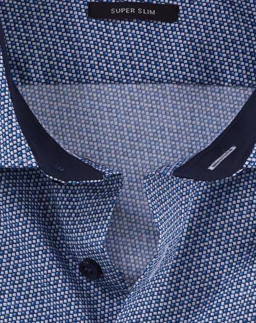 OLYMP| Herren Hemd NO. SIX Super Slim Fit Langarm