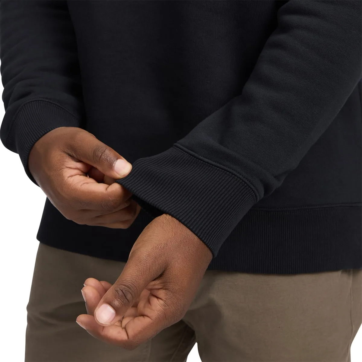 Black Diamond M Mini Stacked Crewneck Black