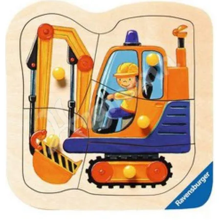 Ravensburger Gelber Bugger Holzpuzzle, 5 Teile
