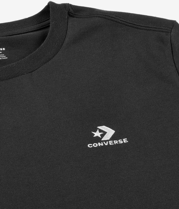 Converse Go To Embroidered Star Chevron T-Shirt (converse black)