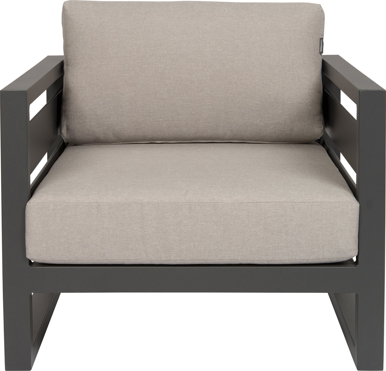 Intratuin loungestoel Norma antraciet