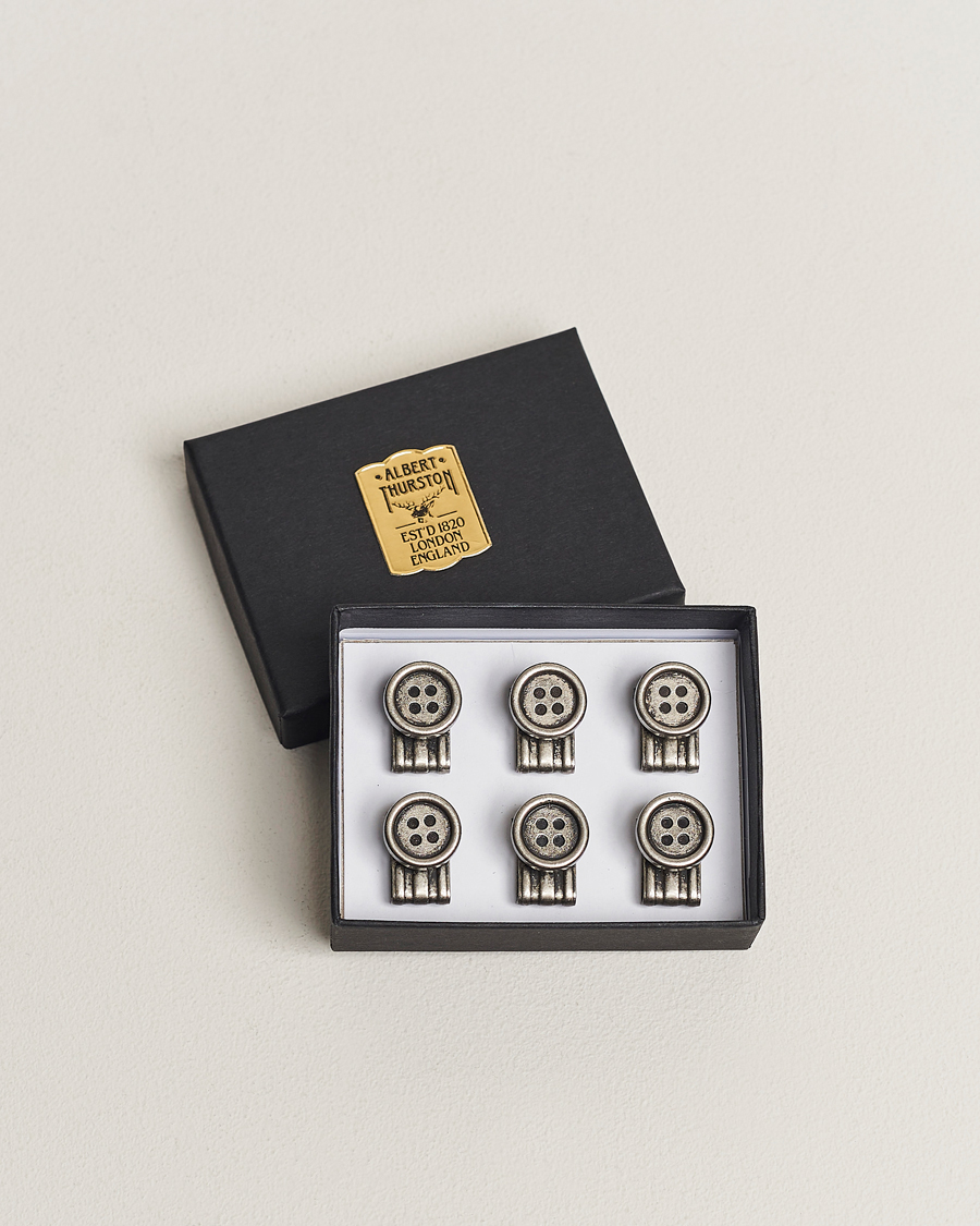 Albert Thurston Brace Buttons 6-pack