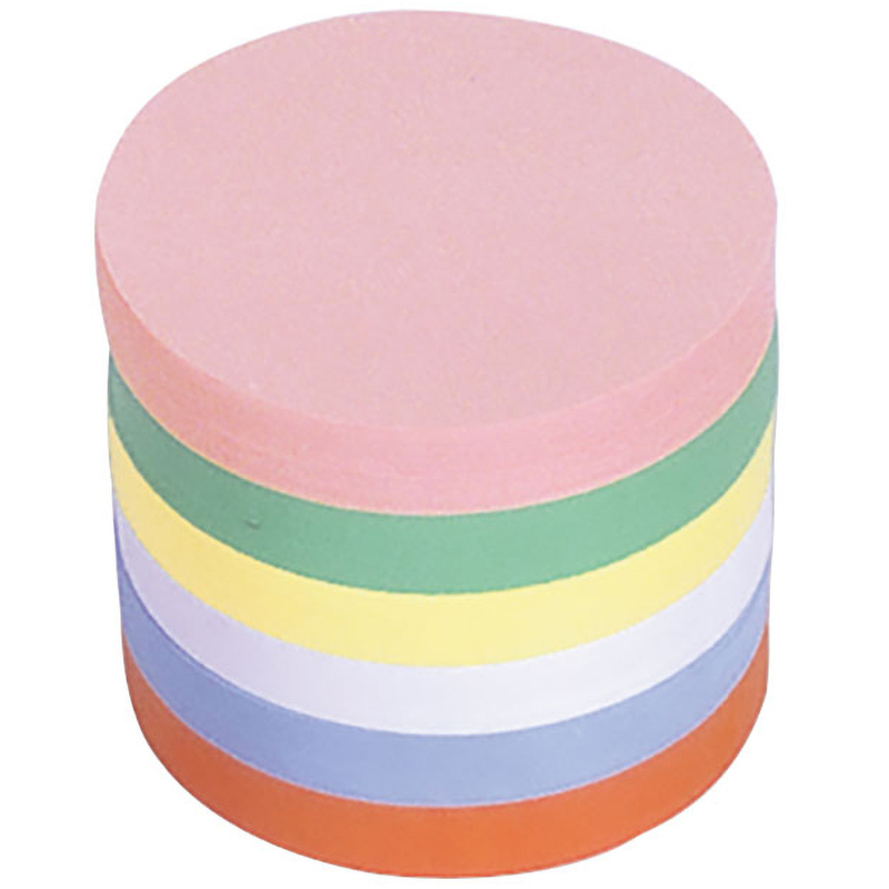Magnetoplan Moderationskarten, rund, 10 cm, 250 Stück