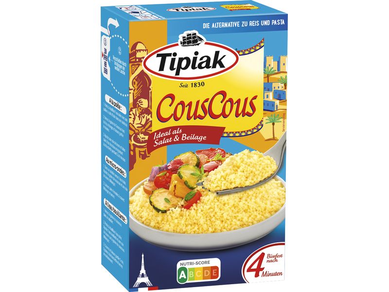 Tipiak Couscous 500 g Cous-Cous Fertiggericht