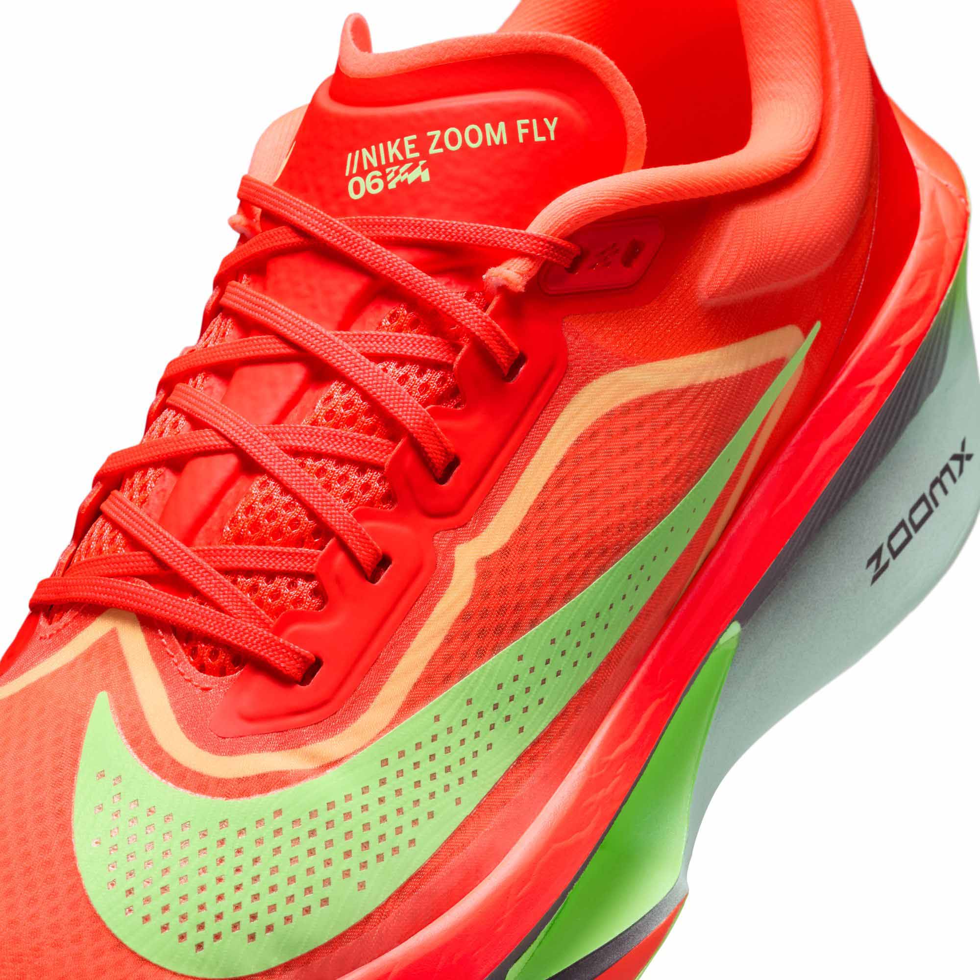 Zoom Fly 6 Dame 601/Bright Crimson/Cave Purple/Lime Blast