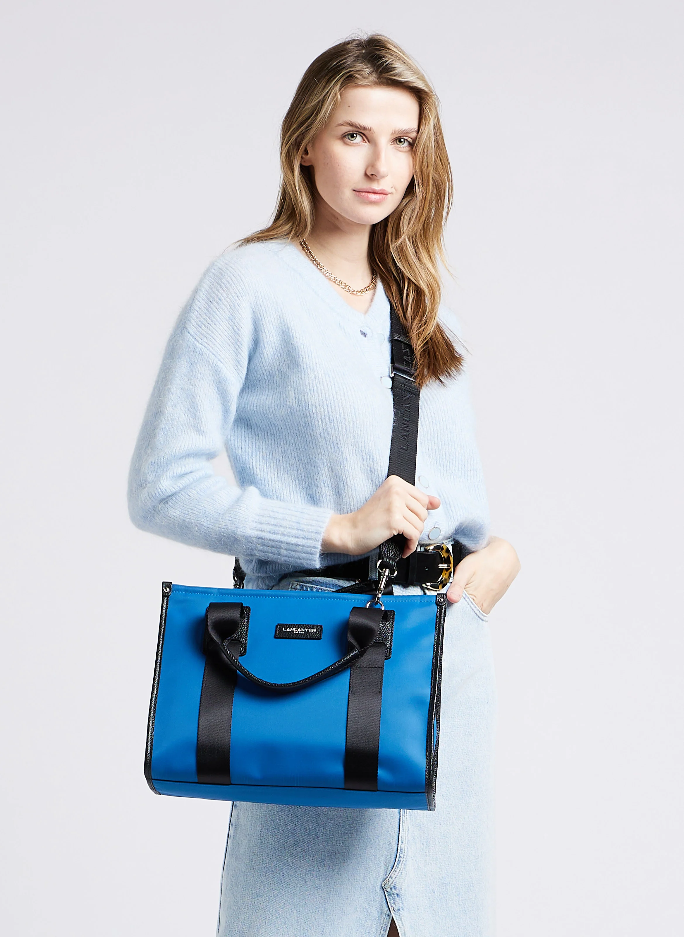 BASIC FACULTY - Sac cabas en nylon | Bleu