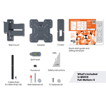 Vogel's TV-steun Full motion+ S - 19 t/m 43 inch