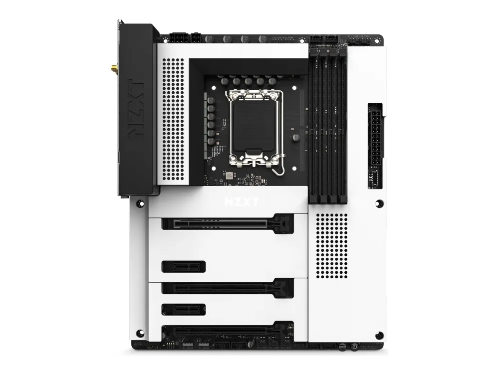 NZXT N7 Z790 - Bundkort - ATX - LGA1700 sokkel - Z790 Chipset - USB 3.2 Gen 2, USB 3.2 Gen 1, USB-C 3.2 Gen 2x2 - 2.5 Gigabit LAN - onboard grafik (CPU påkrævet) - HD Audio (8-kanaler)