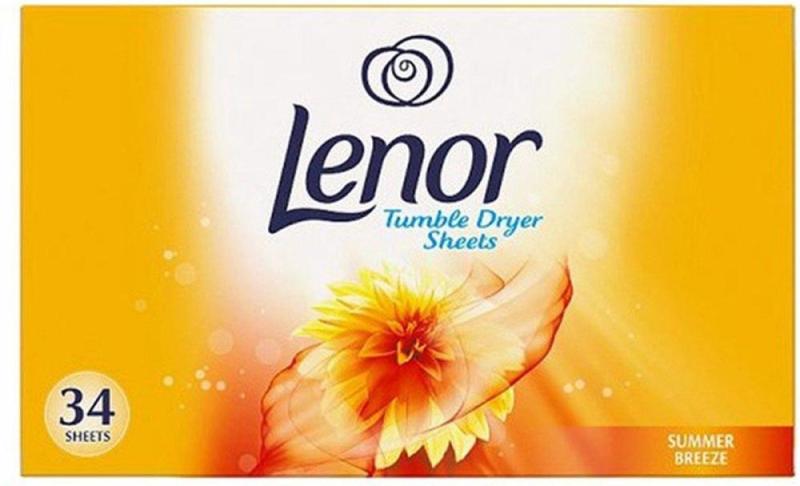 Lenor Droogtrommeldoekjes Summer Breeze 34 Stuks