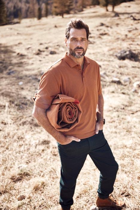 Poloshirt, Basic, Bauchfit, Halbarm, Piqué, XXL bis 10XL
