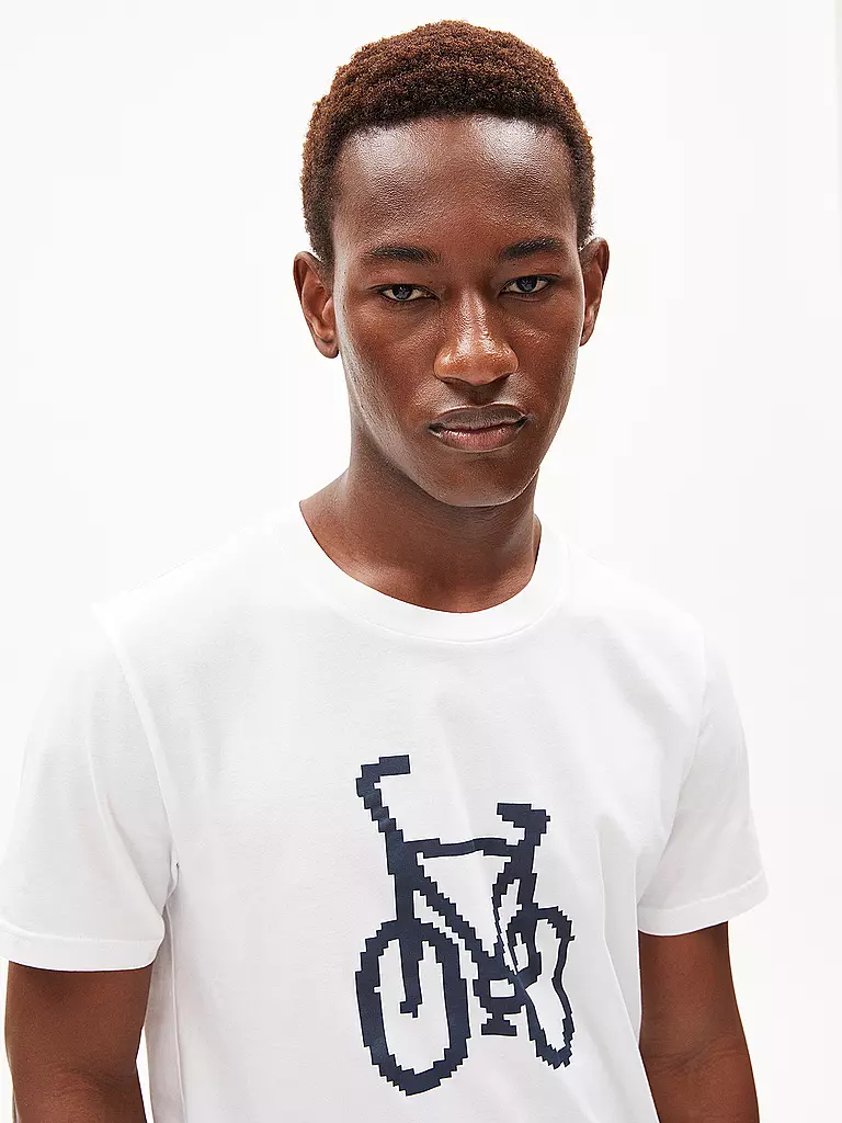 ARMEDANGELS T-Shirt JAAMES FUN weiss