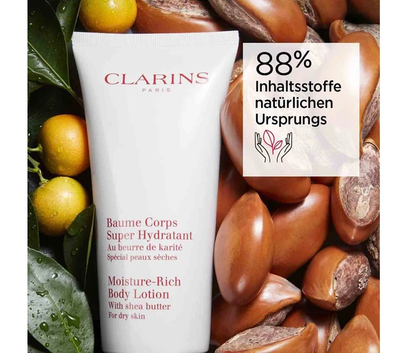 Clarins Baume Corps Super Hydratant Moisture Rich Body Lotion