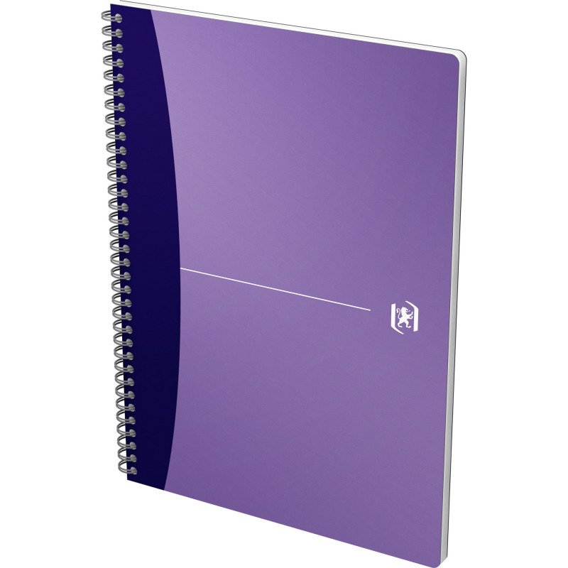 Cahier spirale Oxford Urban mix A4 21 x 29,7 cm - petits carreaux - 100 pages