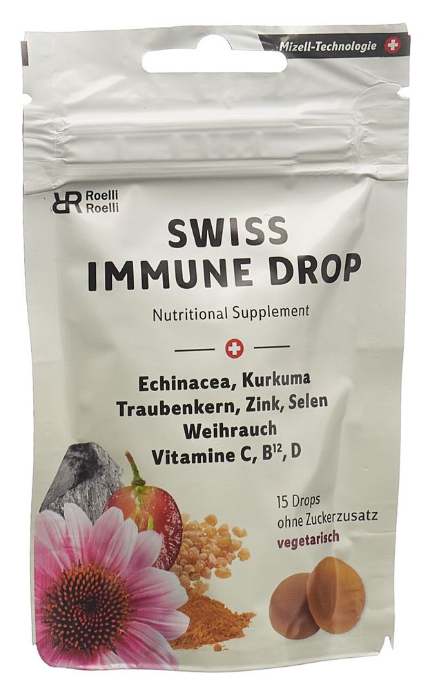 R&R SWISS IMMUNE Drop<br>15 Stück, Beutel
