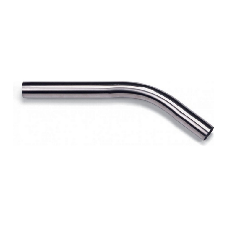 Numatic gebogen buis rvs 38 mm
