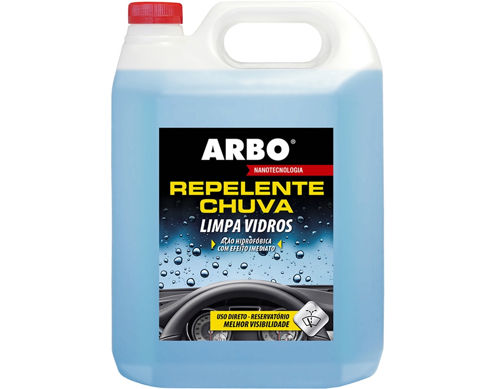 LIMPA VIDROS ARBO REPELENTE DE CHUVA 5L