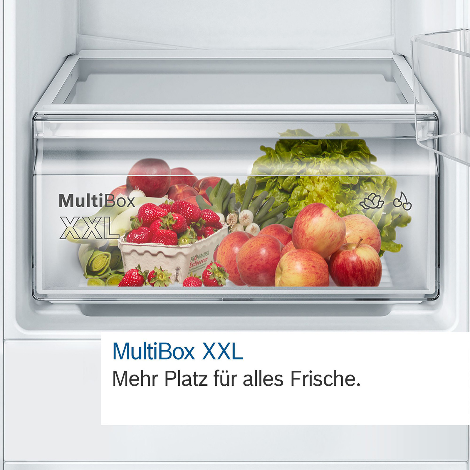 BOSCH Tisch-Kühlschrank KTR15NWEA - weiß - E