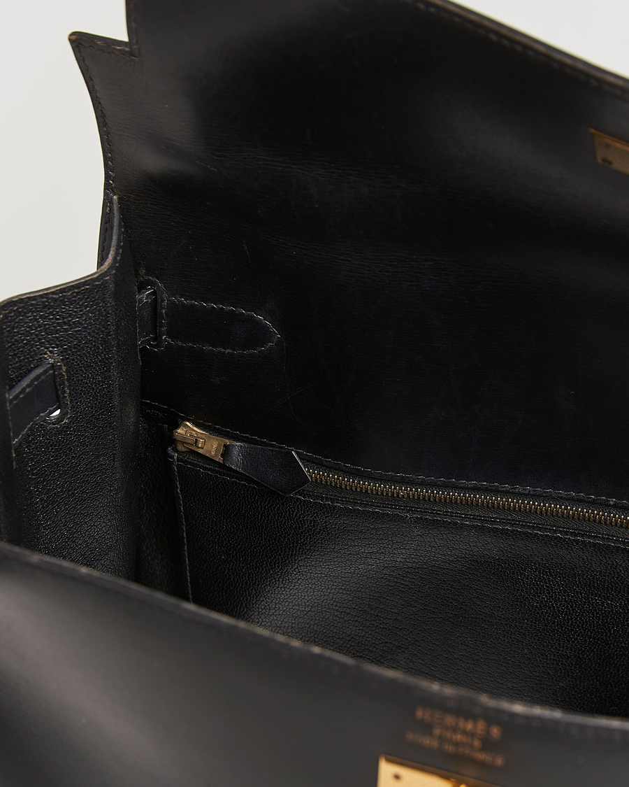 Hermès Pre-Owned Kelly 35 Handbag Black