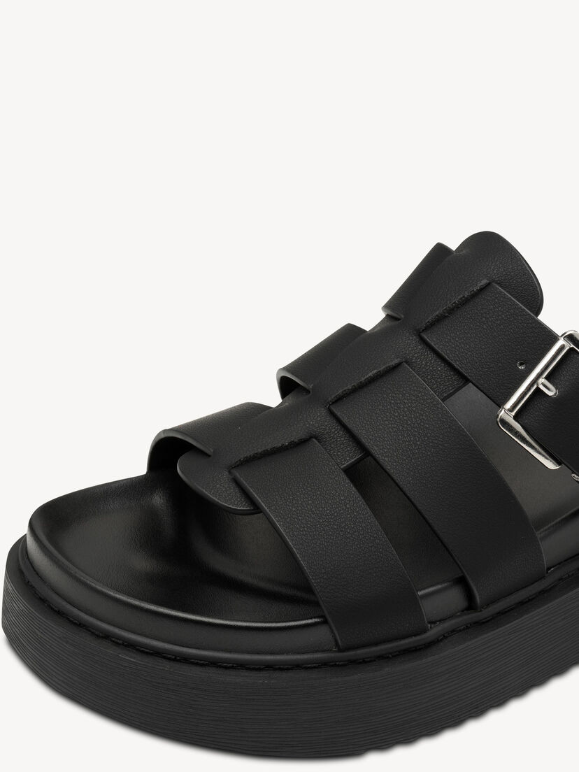 Slipper - zwart