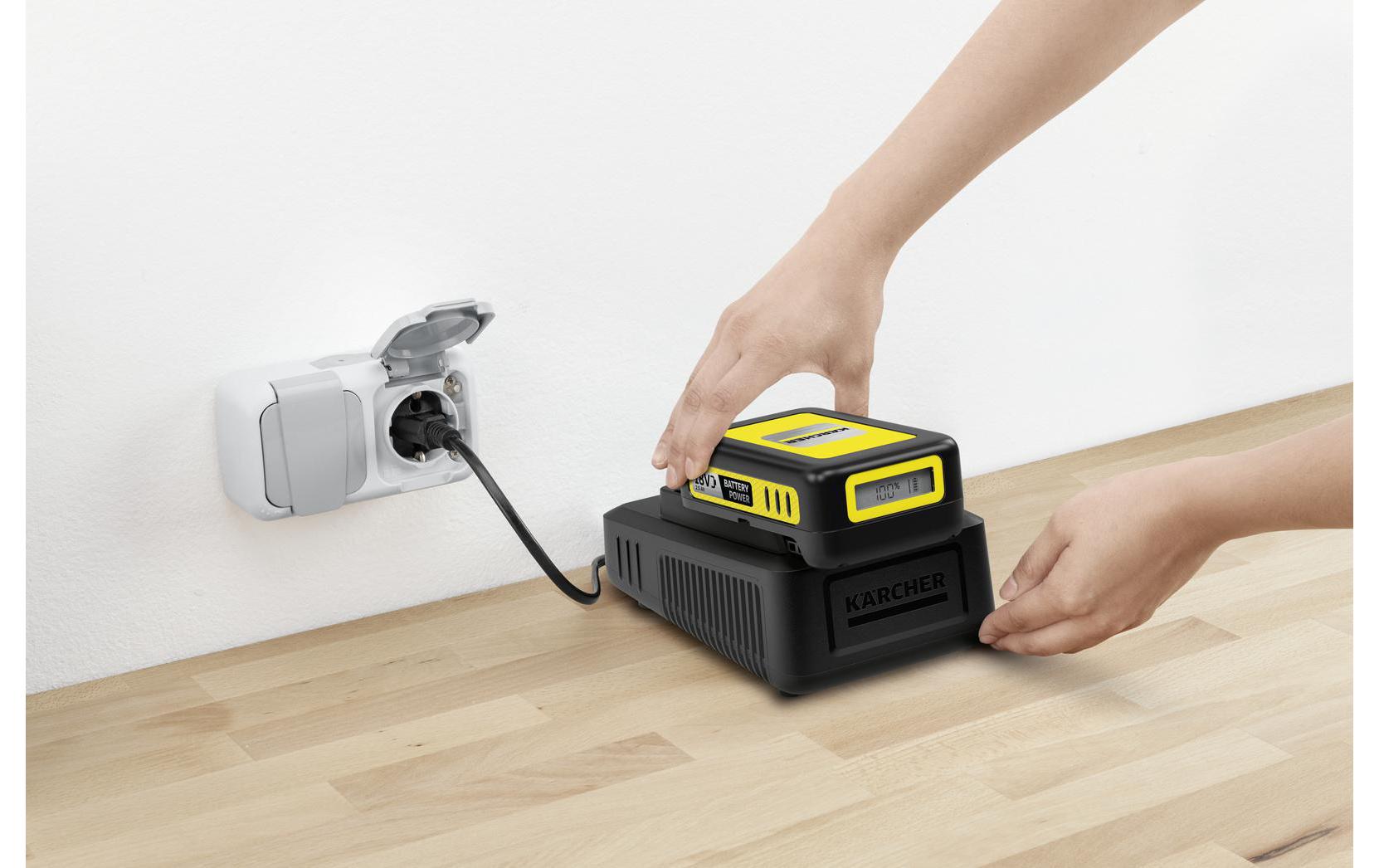 Akku und Ladegerät Battery Power 18 V/2.5 Ah Starter KitKärcher Starter Kit Battery Power 18 V/2.5 Ah