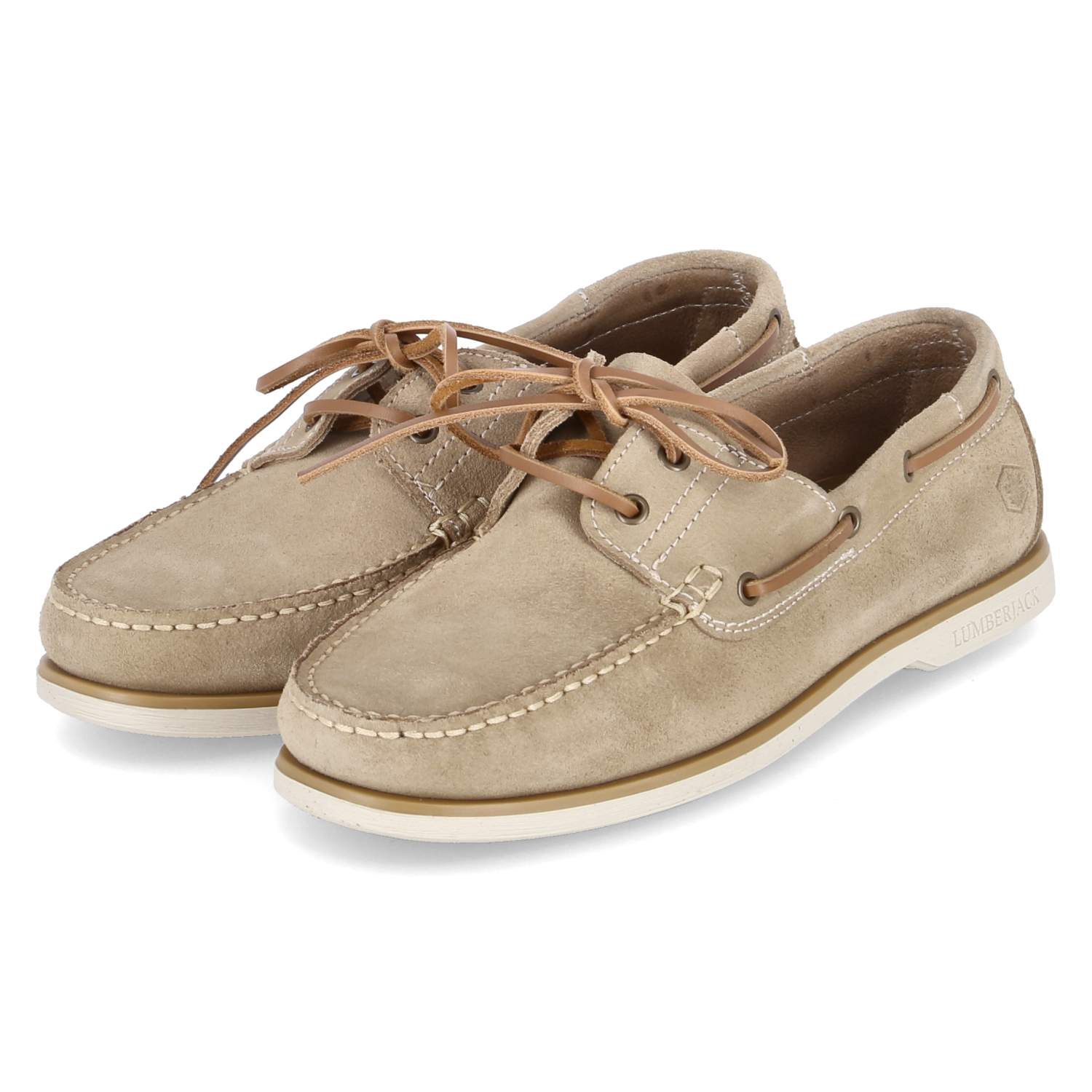 Lumberjack Bootsschuhe NAVIGATOR - beige