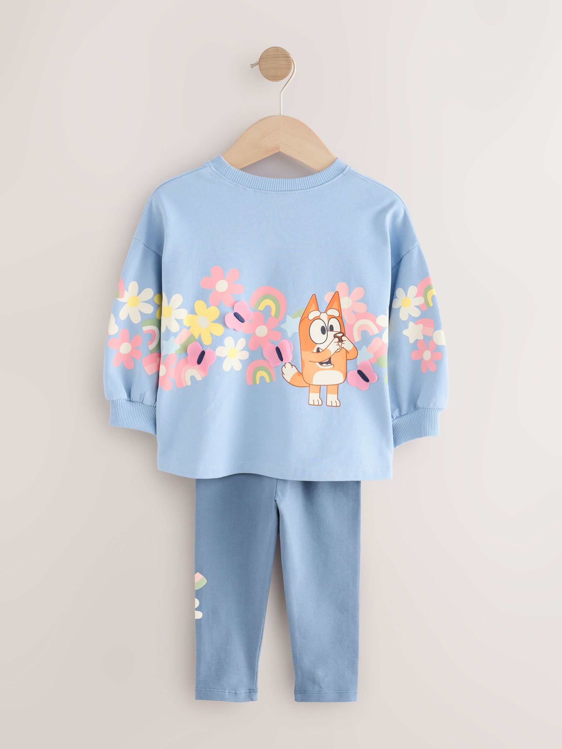 Blauw - Set met Bluey-top en -legging (12 mnd - 7 jr)
