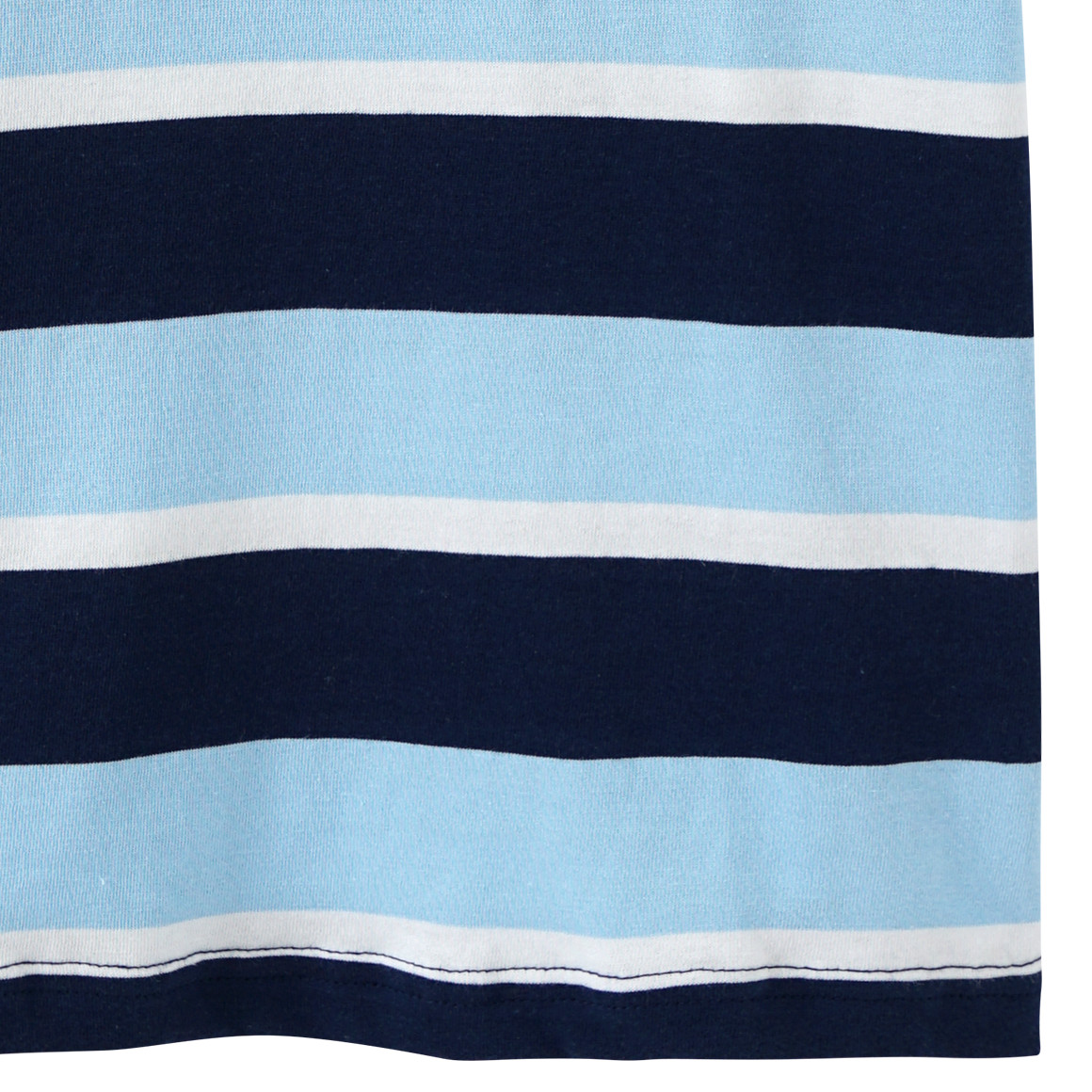 Topolino Jungen T-Shirt mit Streifen dunkelblau / hellblau / weiss