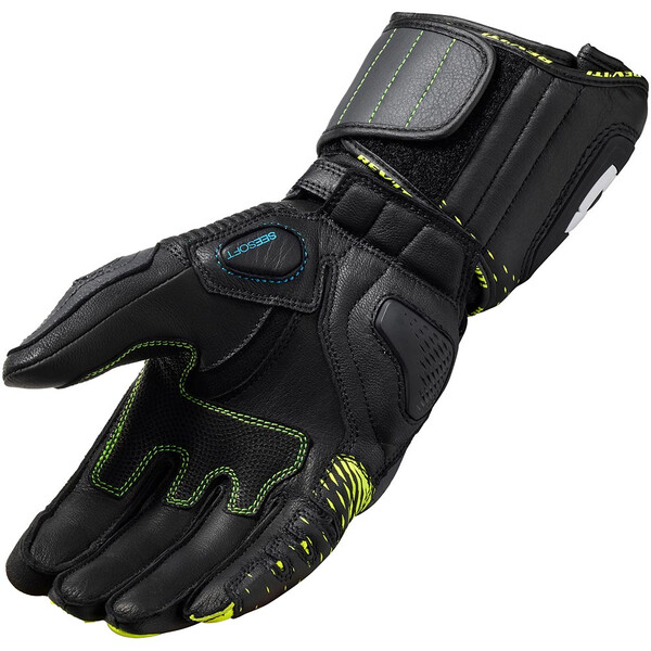 Rev'it - Gants Control Noir / Jaune fluo