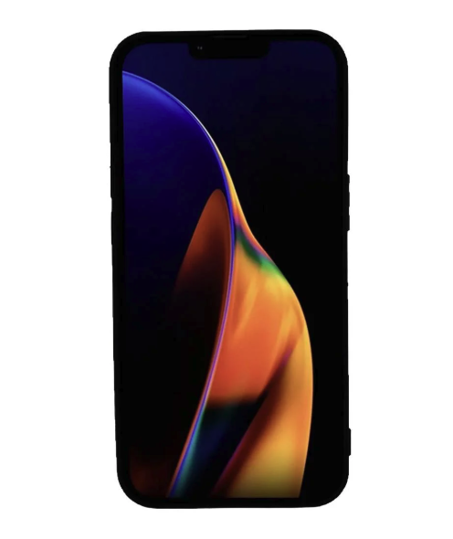 iPhone 14 TPU Gummi Case Hülle Pankow Soft Texturiert (10871) - Schwarz