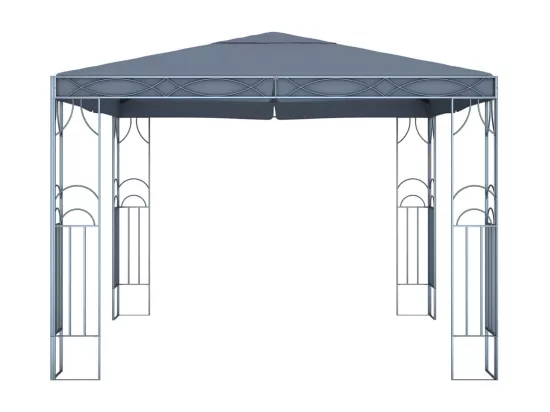 Tonnelle 300 x 300 cm Anthracite