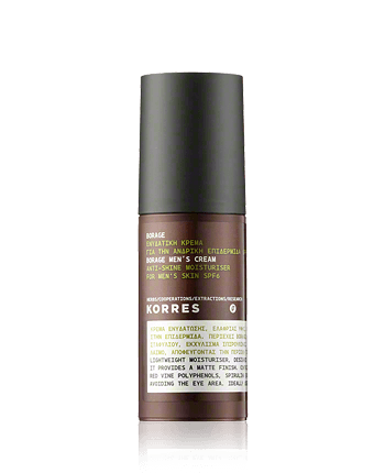Korres Men's Borage Cream Anti-Shine Moisturiser SPF 6 50ml