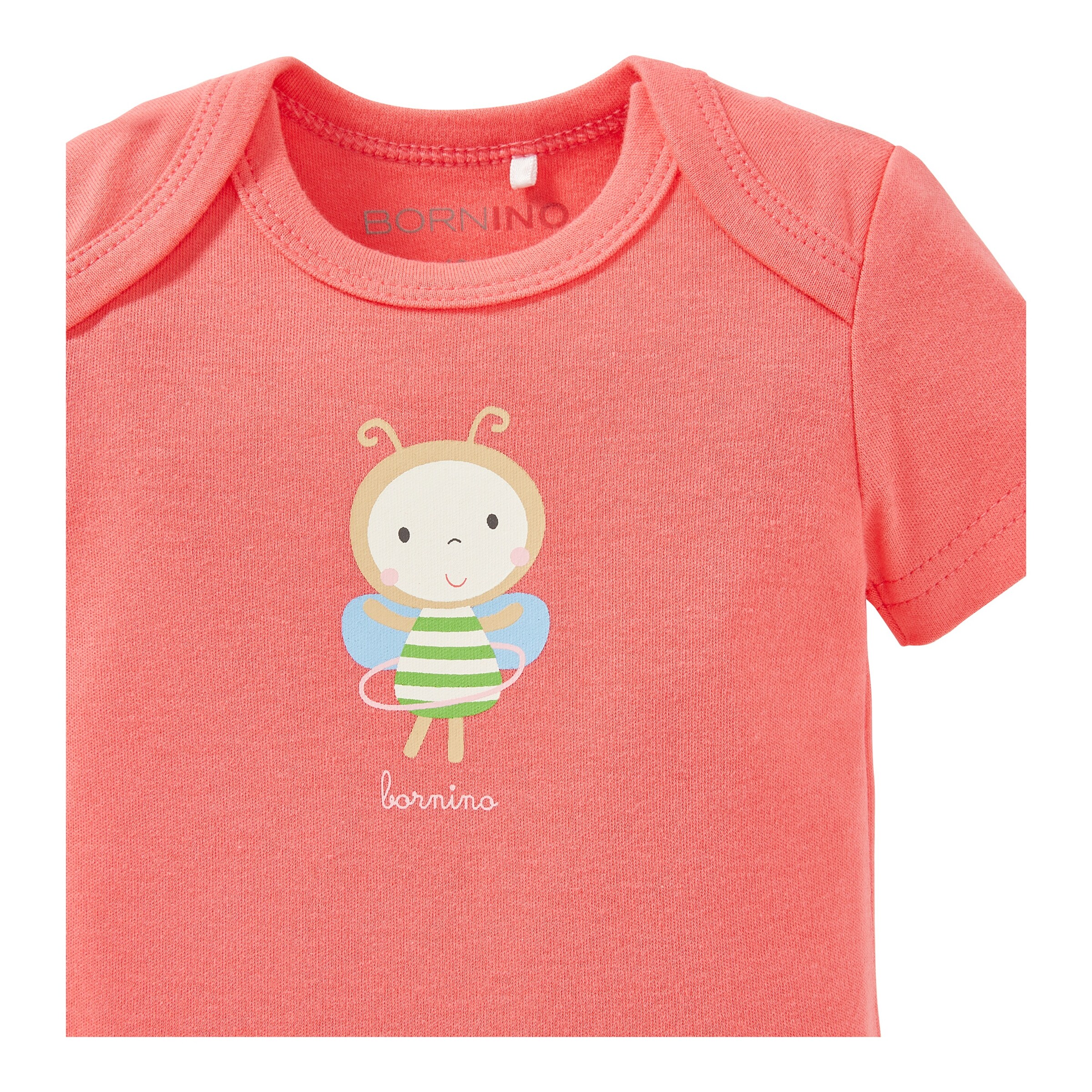 Bornino - Frog Friends Girls 2er-Pack Bodys kurzarm