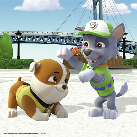Paw Patrol Team puslespil - 3x49 brikker