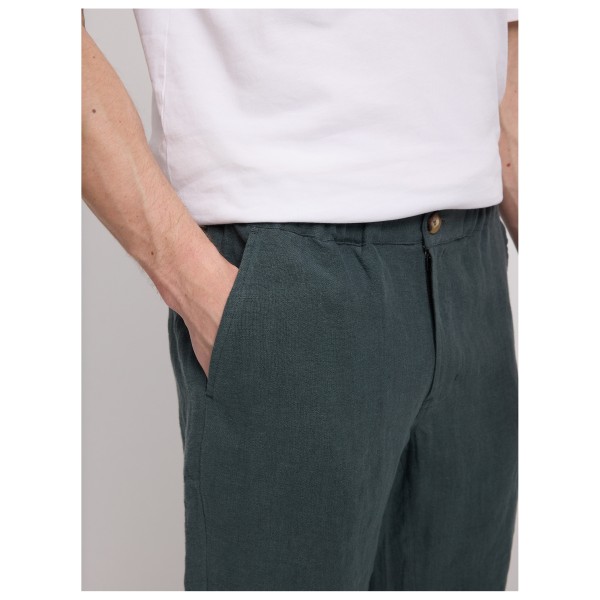 Mazine - Regular Linen Shorts - Short