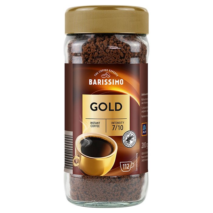 BARISSIMO Löslicher Kaffee Gold 200 g