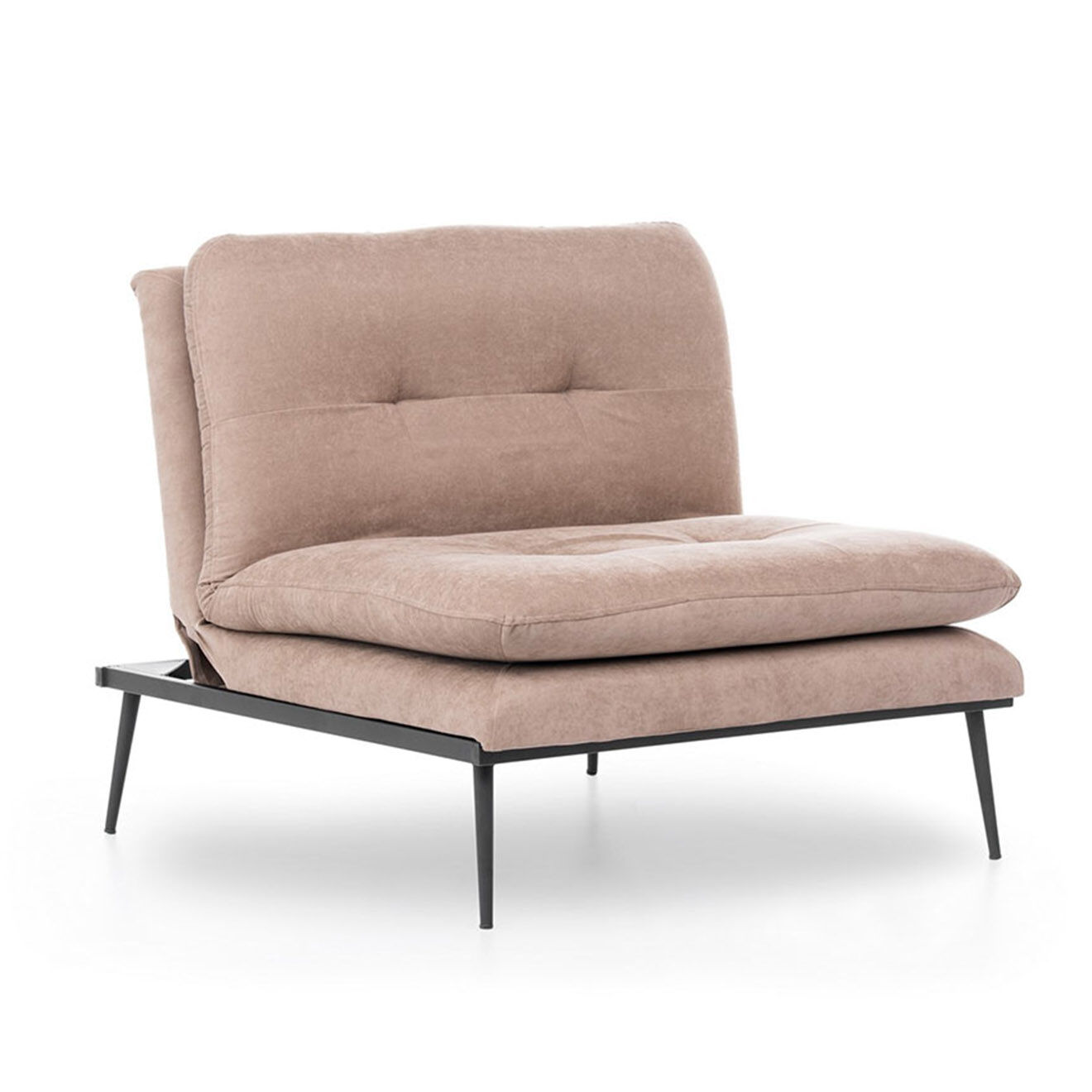 Homitis Fauteuil convertible Martin beige - 90x95x90 cm