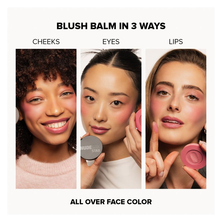 Nudestix Stax All Over Color Blush Balm Pink Love 2,5ml