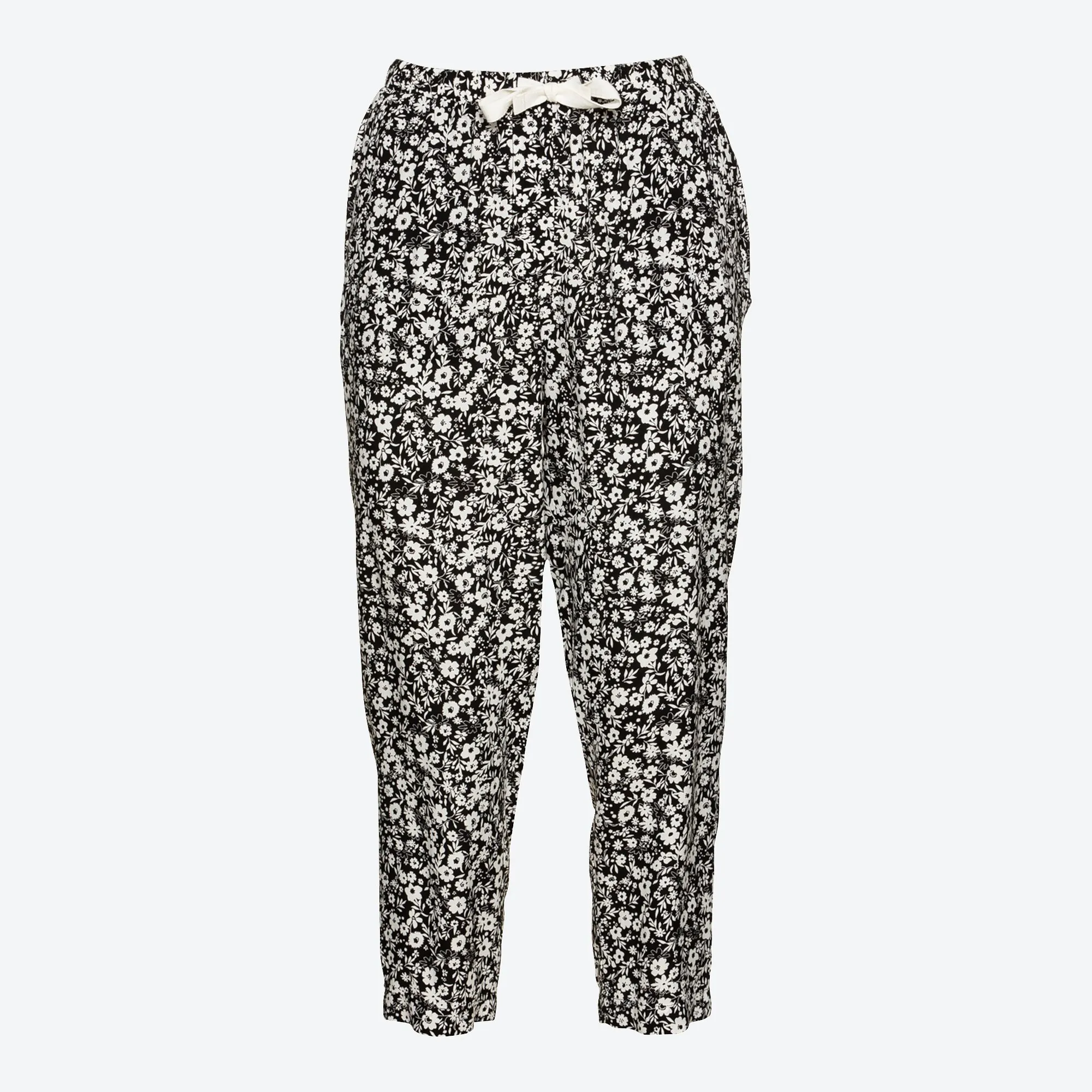 Damen-Caprihose mit Kordelzug