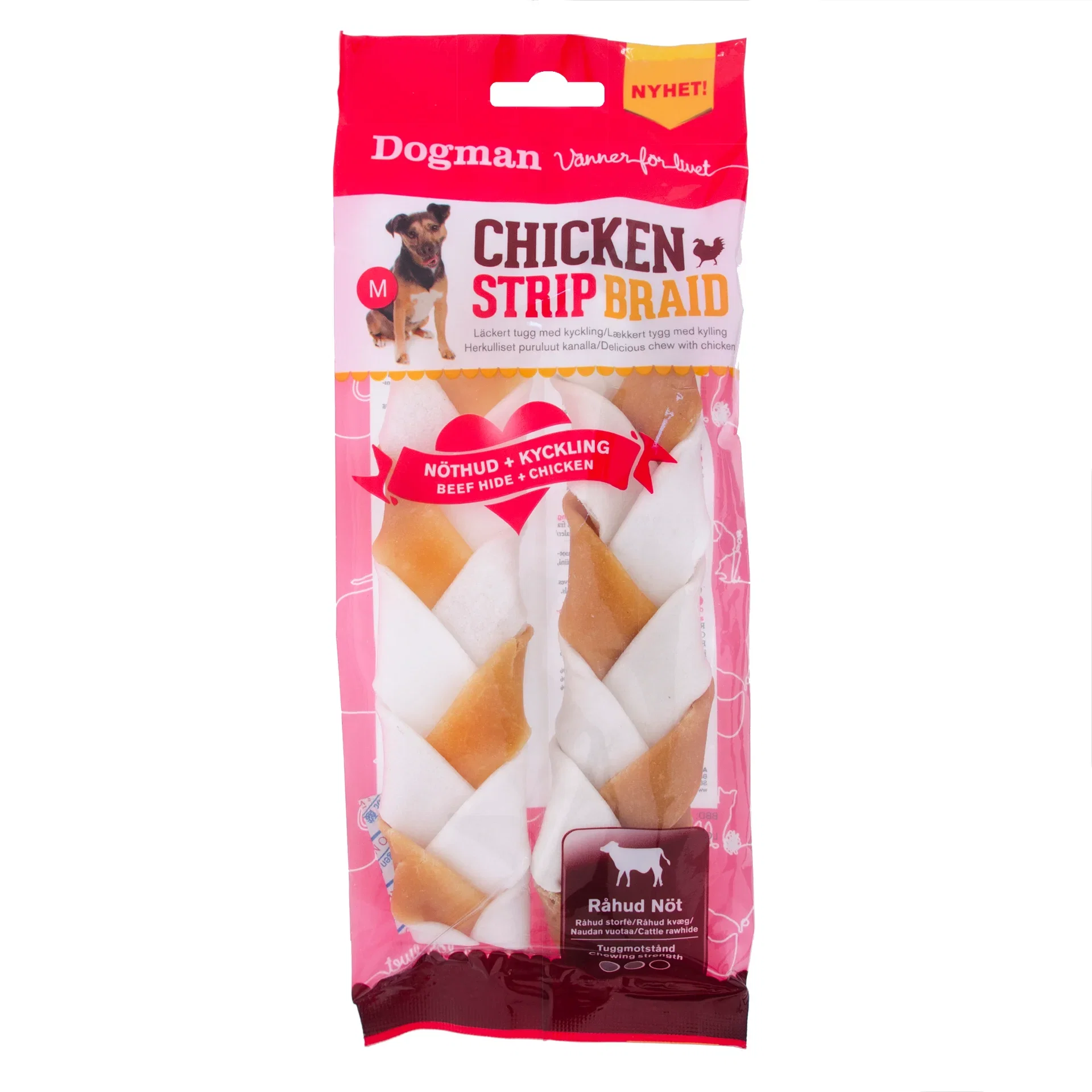 Dogman Dogman Chicken strip braid M M